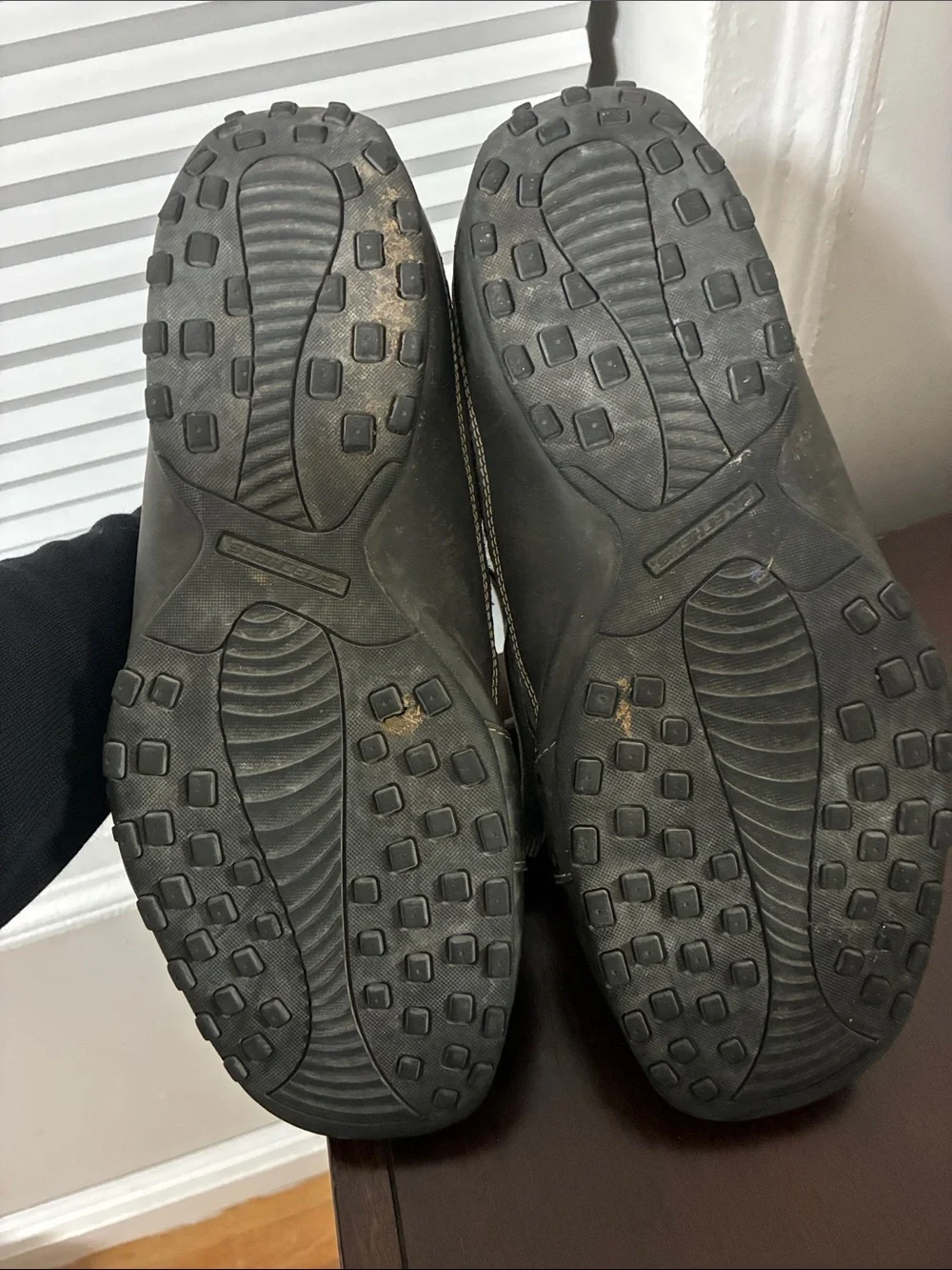 Skechers Men's Lace-Up Sneakers in Dark Gray